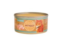 Hrana umeda pentru pisici Petkult cu pui cu iepure 80g