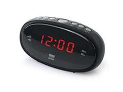 Radio cu ceas New One CR100, Dual alarm, Negru