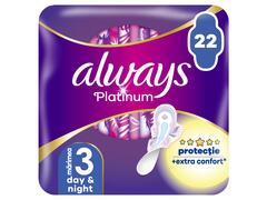 Absorbante Platinum Night 22 bucati Always