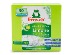 Detergent ecologic pentru masina de spalat vase Lemon All-in-One 30 tablete Frosch