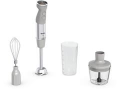 Mixer vertical Tefal HB673B30, 0.8 ml, 1000 W, Turbo, Alb / Gri