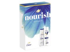 Set Cadou Dove Advanced Care Gel de dus Deeply Nourishing 225ml & Dove Essential Body Milk 250ml