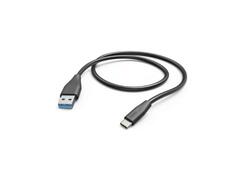 Cablu Hama USB Type C - USB 3.1 A 1.5 m Negru