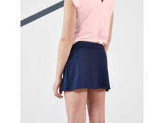 Fustă Tenis 100 Bleumarin Fete - 10 ani