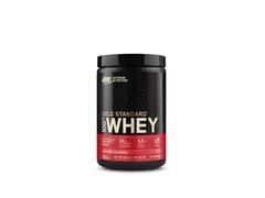 Optimum Nutrition Proteine Zer, 100% Whey Gold Standard, Aroma Capsuni, 300G