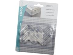 Protectii pentru colturi, transparent, 4 buc, 41 x 41 x 15 mm