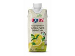 Agros suc natural cu lamaie si menta 330ML