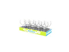 Set 10 pahare balon, 190 ML, Transparent