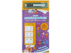 Carte cu clapete interactive si carioca, Litera, Primele adunari si scaderi