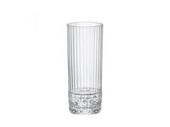 Set 6 pahare long drink Bormioli America 20s, 400 ml, Transparent