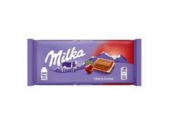 Ciocolata cu crema de visine Milka, 100 g