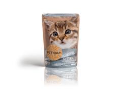 Hrana pentru pisici Petkult Kitten Cod & Sardine 100g