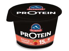 Iaurt Cu Proteine Si Piersici 0% Grasime 180G Olympus