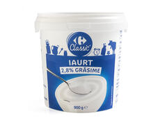 Iaurt galetusa 2.8% grasime Carrefour Classic 900 g