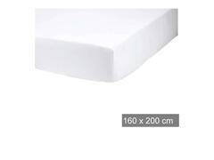 Cearceaf cu elastic pentru pat TEX HOME 160X200cm alb 160x200 cm
