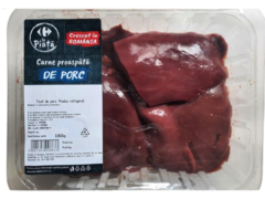 Ficat de porc ATM Carrefour la Piata, per 100g