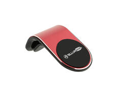 Suport magnetic basic de telefon pentru ventilatie Tellur, MCM7, Culoarea Rosu