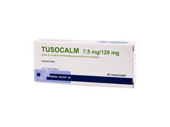 TUSOCALM 7.5MG/120MG X 20CPR