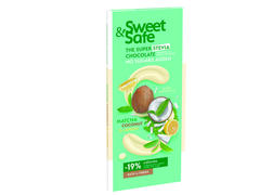 Ciocolata alba stevie Sweet&Safe 90g