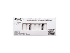 ATOMIC FILTRE TIGARETE CERAMIC CU CARBUNE 6MM