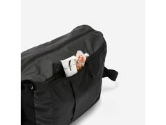 Geantă compactă Trekking Călătorie TRAVEL 15L Negru