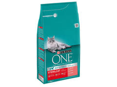 Hrana uscata pisici Purina ONE Sterilicat Adult cu somon, 1.5Kg