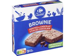 Prajitura cu ciocolata si bucati de ciocolata 285 g Carrefour