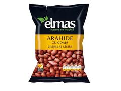 Arahide Cu Coaja Prajite & Sare 300G Elmas