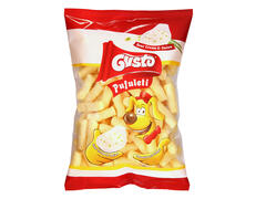 Pufuleti cu aroma de smantana si ceapa Gusto, 80 g