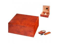 Angelo Humidor Set Light Brown