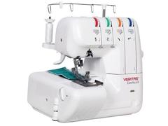 Masina de surfilat Veritas Elastica II, 1100 imp/min (Alb)