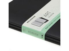 Set 3 caiete - Moleskine Art Music - Extra Large  - Black