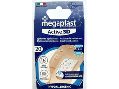Megaplast Plasturi Cicatrizanti Cu Acid Hialuronic 20Buc