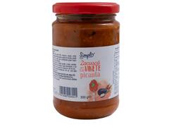 Zacusca de vinete picanta, borcan Simpl, 300g