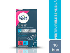 Veet Expert benzi de ceara rece pentru linia bikinilor si axile 16 benzi