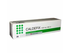 CALDEFIX 1000MG/880UI X 20CPR EFERVESCENTE