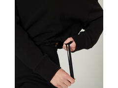 Bluză crop fitness Negru Damă - XL