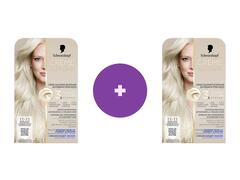 Vopsea de Par Schwarzkopf Creme Supreme 11-11 Blond Ultra Deschis Rece, Al 2-lea produs-60%