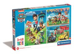Puzzle Clementoni Paw Patrol, 3 x 48 piese