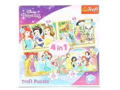 PUZZLE TREFL  4 IN 1 FETE