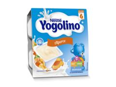 Gustare bebelusi cu aroma caise Yogolino Nestle, de la 6 luni, 4 x 100 g