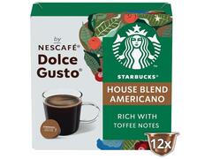 Cafea capsule prajire medie, Starbucks House Blend By Nescafé® Dolce Gusto 12 Capsule, 102G
