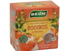 Ceai Rooibos cu portocale Belin 20 pliculete piramidale ,35g