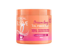 Masca pentru parul lung, deteriorat, L'Oreal Paris Elseve Dream Long, XXL Fiber Mask, 400 ML