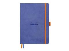 Agenda A5, 120 file, punctat, softcover, Goalbook, sapphire