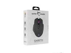 Mouse gaming White Shark, Gareth 5009, Negru