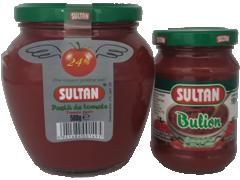 Pasta tomate Sultan 24% 580g borcan (+1 borcan bulion 190g 18%)