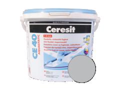 Chit de rosturi gresie si faianta Ceresit CE 40, manhattan, interior/exterior, 5 kg