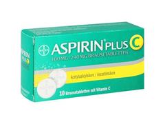 ASPIRIN PLUS C 10CPR EFERVESCENTE