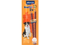 Recompense pentru caini Vitakraft Duo Beef Stick cu Pasare 2x12gr